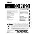 TEAC CD-P1120 Owners Manual