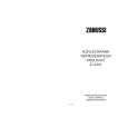 ZANUSSI ZI2441 Owners Manual
