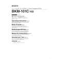 SONY BKM101C Owners Manual