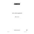 ZANUSSI ZRD 18 JC Owners Manual