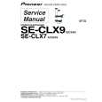 PIONEER SE-CLX9/XZC/EW5 Manual de Servicio