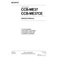 SONY CCB-ME37CE Instrukcja Serwisowa