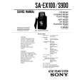 SONY SA-EX100 Service Manual
