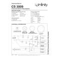 INFINITY CS3009 Service Manual