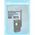 SENNHEISER SK 1011 Instrukcja Obsługi