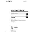 SONY MDS-NT1 Owners Manual SONY MDS-NT1 Owners Manual