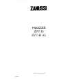 ZANUSSI ZVC45 Owners Manual