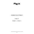 REX-ELECTROLUX FMR51R Owners Manual