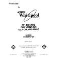 WHIRLPOOL RF395PXXN0 Catálogo de piezas