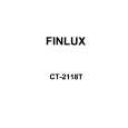 FINLUX CT-2118T Manual de Servicio