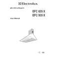 ELECTROLUX EFC635X/SP Owners Manual