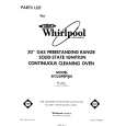 WHIRLPOOL SF330PEPW0 Parts Catalog