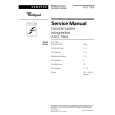 WHIRLPOOL 8542 966 01780 Service Manual