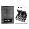 GRUNDIG TK140 DE LUXE Owners Manual