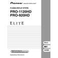 PIONEER PRO-R05U/KUC Manual de Usuario