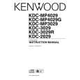 KENWOOD KDC-3029 Owners Manual
