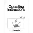 PANASONIC WE160 Owners Manual