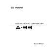 ROLAND A-33 Owners Manual