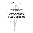PIONEER VSX-D859TX(G) Owners Manual