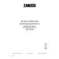 ZANUSSI ZP9174 Owners Manual