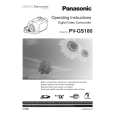 PANASONIC PVGS180 Owners Manual