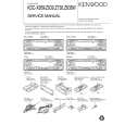 KENWOOD KDCZ838W Service Manual