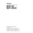 SONY BVF-55CE Instrukcja Serwisowa