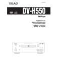 TEAC DV-H550 Instrukcja Obsługi