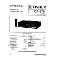 FISHER CA876 Service Manual