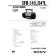 SONY CFDS45L Instrukcja Serwisowa