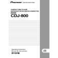 PIONEER CDJ-800/RFXJ Owners Manual