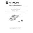 HITACHI G13SB Owners Manual