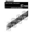 SHARP IQ-7000 Owners Manual