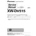 PIONEER XW-DV515/YPWXJ Manual de Servicio