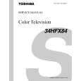 TOSHIBA 34HFX84 Instrukcja Serwisowa