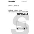 TOSHIBA MV19K1R Manual de Servicio