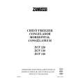 ZANUSSI ZCF220 Owners Manual