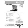 SONY PSLX520 Service Manual