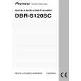 PIONEER DBR-S120SC Owners Manual