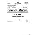 ORION STUDIO 25 Service Manual
