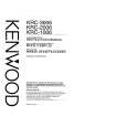 KENWOOD KRC1006 Owners Manual