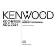 KENWOOD KDC-M7024 Manual de Usuario