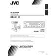 JVC KD-G117 for EU,EN,EE Owners Manual