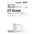 PIONEER CT-S550S Service Manual