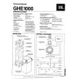 JBL GHE1000 Instrukcja Serwisowa