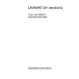 AEG Lavamat 541 BZ Owners Manual