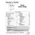 WHIRLPOOL CER1100AAH Owners Manual