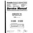 ORION VH1660 Service Manual
