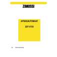 ZANUSSI ZDT6735 Owners Manual