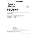 PIONEER CX-977 Instrukcja Serwisowa